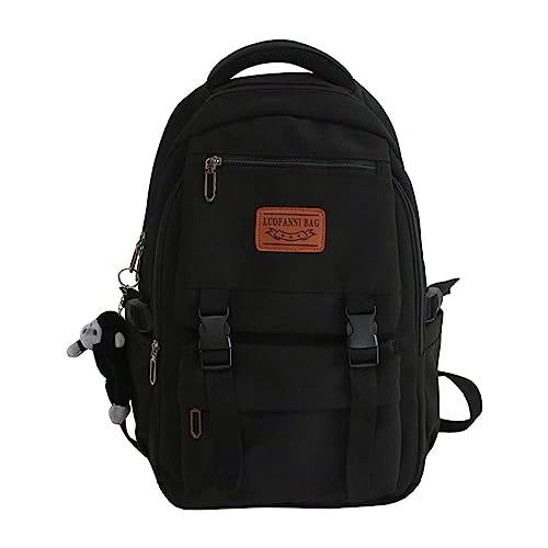 Casual Backpack Large Capacity Gorilla Backpack Waterproof Camping Hiking Travel College Laptop Travel Man Woman 2024 (Black)