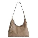 Finition soignée : Ce sac en suédine décontracté est renforcé au niveau des coutures pour assurer une meilleure solidité entre la bandoulière et le sac, garantissant une utilisation durable.