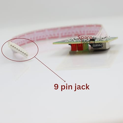 Image of Spareplanet Air Conditioner Split AC Display PCB Compatible with Godrej Compatible with TCL Split Ac 9 pins Jack (Match & Buy)