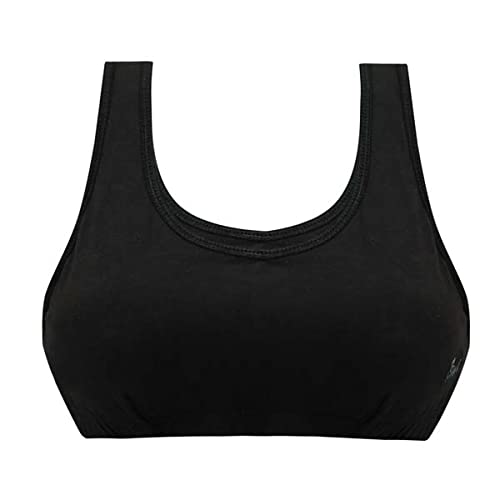 Tiny Bugs Cotton Sports Bra for Girls/Teenager Bra/Multicolour/ 10 Years to 16 Years Old Girls/Non Wired/Non-Padded Tiny Bugs Cotton Sports Bra for Girls/Teenager Bra/Multicolour/ 10 Years to 16 Years Old Girls/Non Wired/Non-Padded