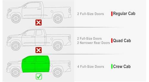 Estribos Tubulares Negros 6 Pulgadas para Toyota Tundra miniatura 2