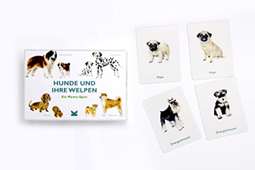 Hunde und ihre Welpen (Spiel): Ein Memo-Spiel