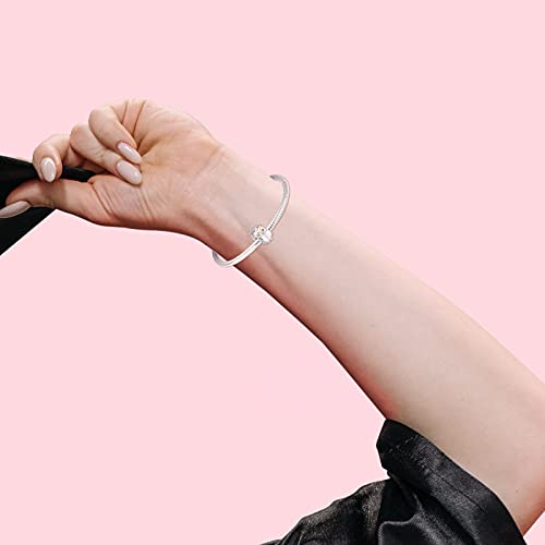 Ningan Owl Doctor Hat Charm For Pandora Bracelet 925 Sterling Silver Bead Charms With Cubic Birthday Anniversary Jewelry Gift Graduation Jewelry Gifts #TOP4