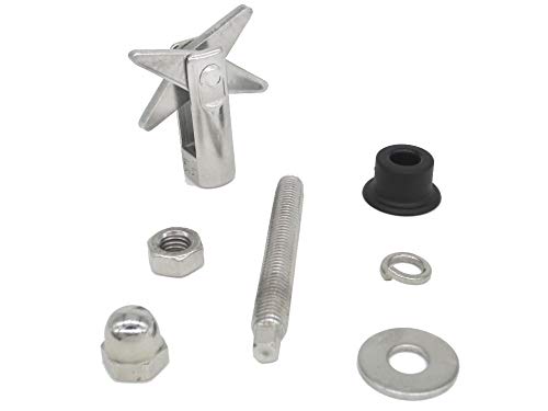 Toggle Anchor Bolts, Hollow Wall Anchors 304 Stainless Steel Scissors Type Heavy Duty X Anchor M8X110Mm, Pack Of 4 #TOP2