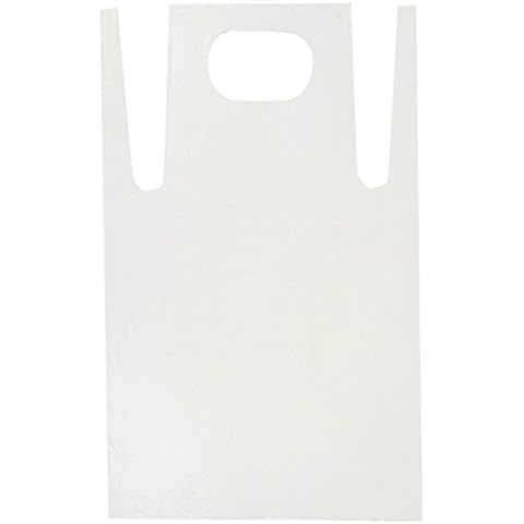 Healthgard PSCRP974W/201 Aprons On A Roll 69Cm(27") X107Cm(42") 15 Micron Roll Of 200 White (Pack of 200) Cover