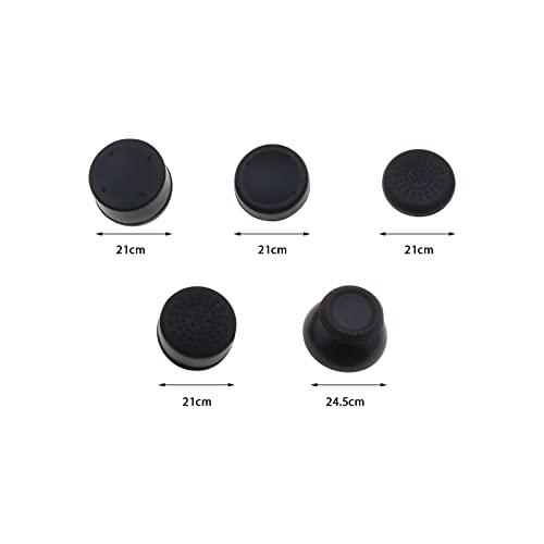 Create idea Set of 15 Joystick Repair Kit Compatible with PS5 DualSense Controllers 3D Analog Joystick Thumb Sticks Thumb Caps Grips with Screwdriver Crowbar - Thumbnail 6