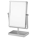 Miroir de maquillage pivotant : son design fin et élégant en fait un cadeau idéal pour les filles, les femmes, etc. miroir grossissant