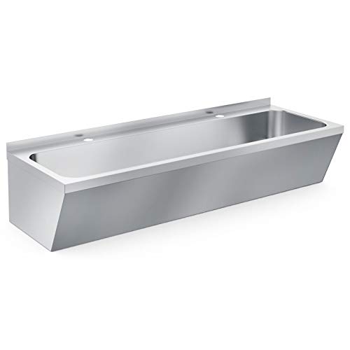 Lavabo Double en Acier Inoxydable L 1200 mm - Combisteel Cover