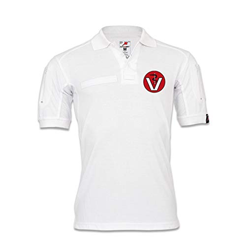 Polo tactique blanc Copytec vêtement médecine vétérinaire Alfa taille 3XL