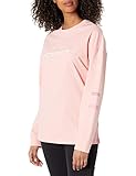 GUESS Damen Dottie Cn Ls Teefirst Blus, First Blush Pink, Klein