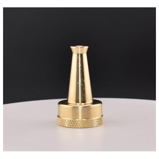 Solid Brass Hose Jet Sweeper Nozzle ~ Made in USA ~ with Extra Washers