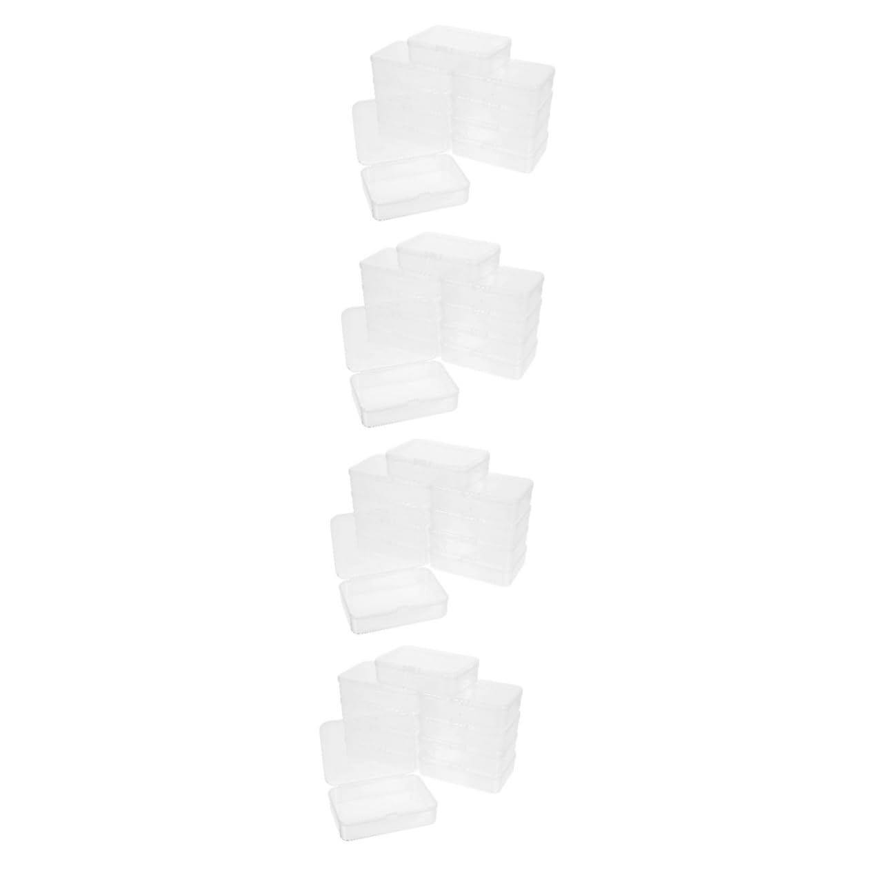 Gadpiparty 4 Set Scatola Di Immagazzinaggio Del Poker Astuccio Chiaro Mazzi Contenitore Giocare Titolari Di Carte Da Gioco Scatole Per Riporre Carte Collezionabili Pp 10 Pezzi * 4