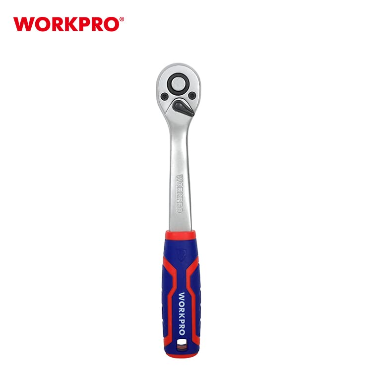 WORKPRO WP202558 12 Parça 1/2’’ CR-V Metrik Profesyonel Lokma Takımı