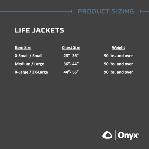 Image of Onyx Mesh Classic Sport USCG Approved Life Jacket for Boating, Fishing, Hunting