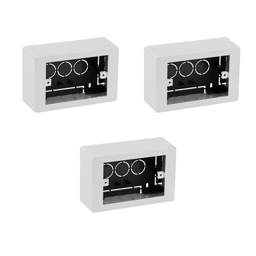 FANTON 23955-B3 Set di 3 pz Scatola 3 MODULI per placche rettangolari