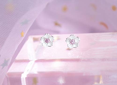 Boucles d'oreilles Sakura argent 925 Helen de Lete bijou été - 4