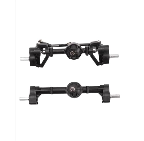 Essieux RC WPL C34 C44 robustes avec ponts portiques avant arrière haute durabilité
