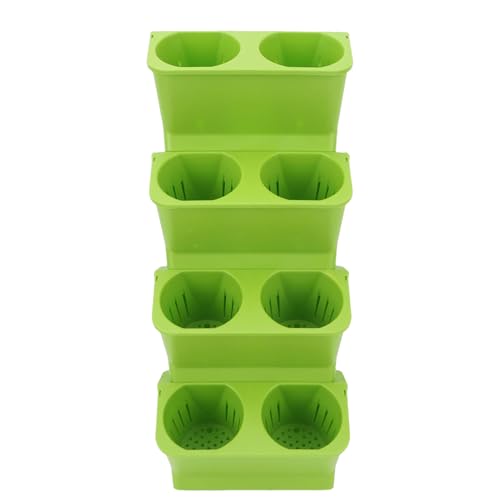 Vertical Garden Planter, 4 Wall Plant Pots for Indoor Use,