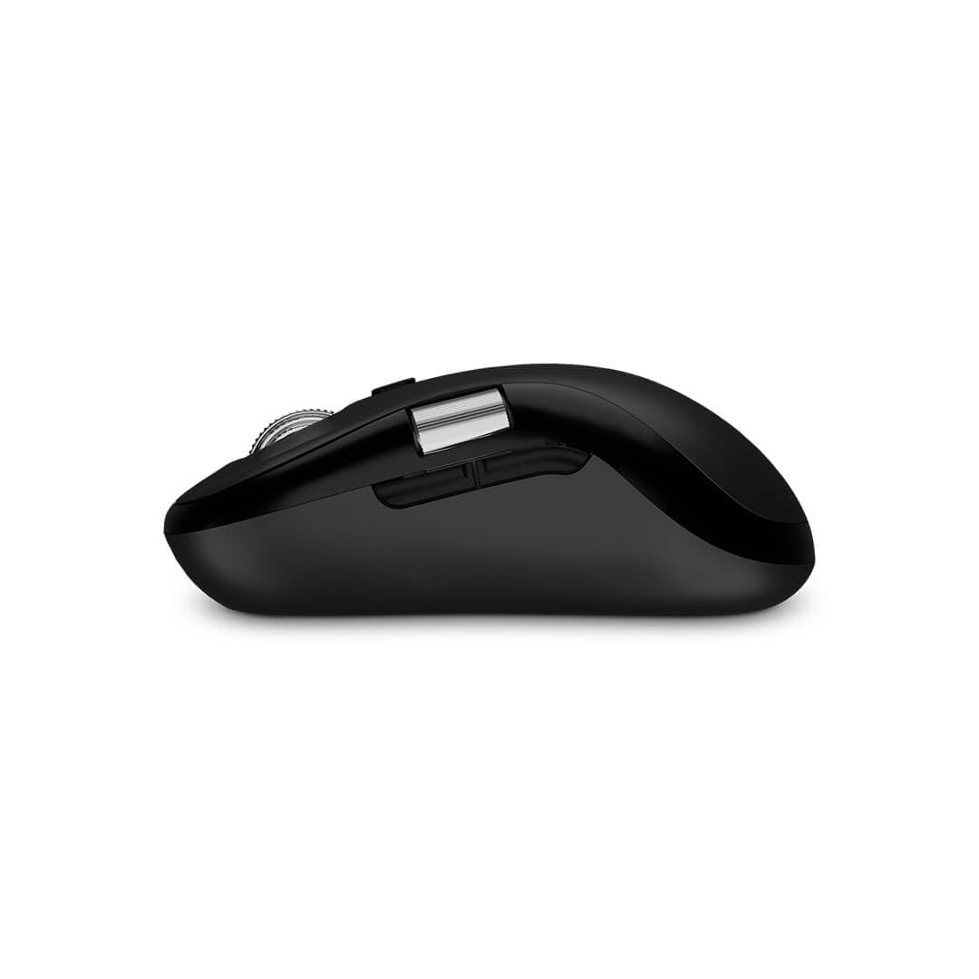 Offy Lexi Souris sans fil Bluetooth 4800 dpi, design compact, batterie rechargeable USB-C 100h, compatible Windows Mac Linux iPad Android