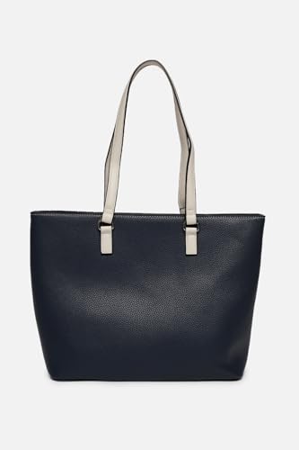 Image of Allen Solly Women's Spacious Work Tote Handbag | Vegan Leather | Textured Finish | Lightweight & Durable | Everyday Use
