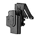 Sig P365 Holsters, OWB Holster for Sig Sauer P365 Micro-Compact Size 9mm, P365 XL, P365 SAS, Polymer Tactical Outside The Waistband Carry Belt Holster with 360° Adjustable Cant/Direction -RH