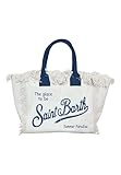 borsa donna yves saint Borsa a mano con frange in tela di cotone