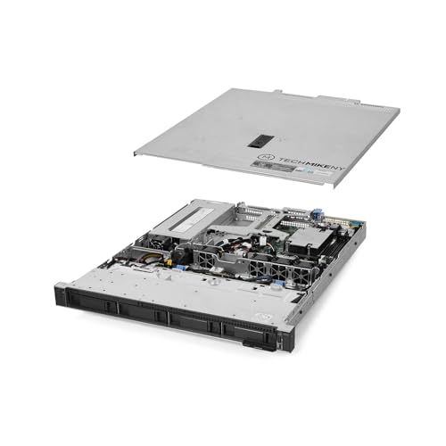 TechMikeNY Server Energy-Efficient E-2186G 3.80Ghz 6-Core 8GB RAM PowerEdge R240 (Renewed)
