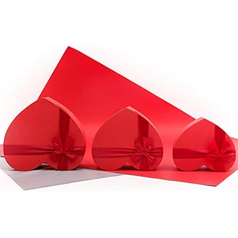 Gift Box Heart shaped gift box Engagment gift boxes for valentines day Father's Day birthday presents wedding Bow decorative boxes with lids luxury Durable flowers Packaging box Cover