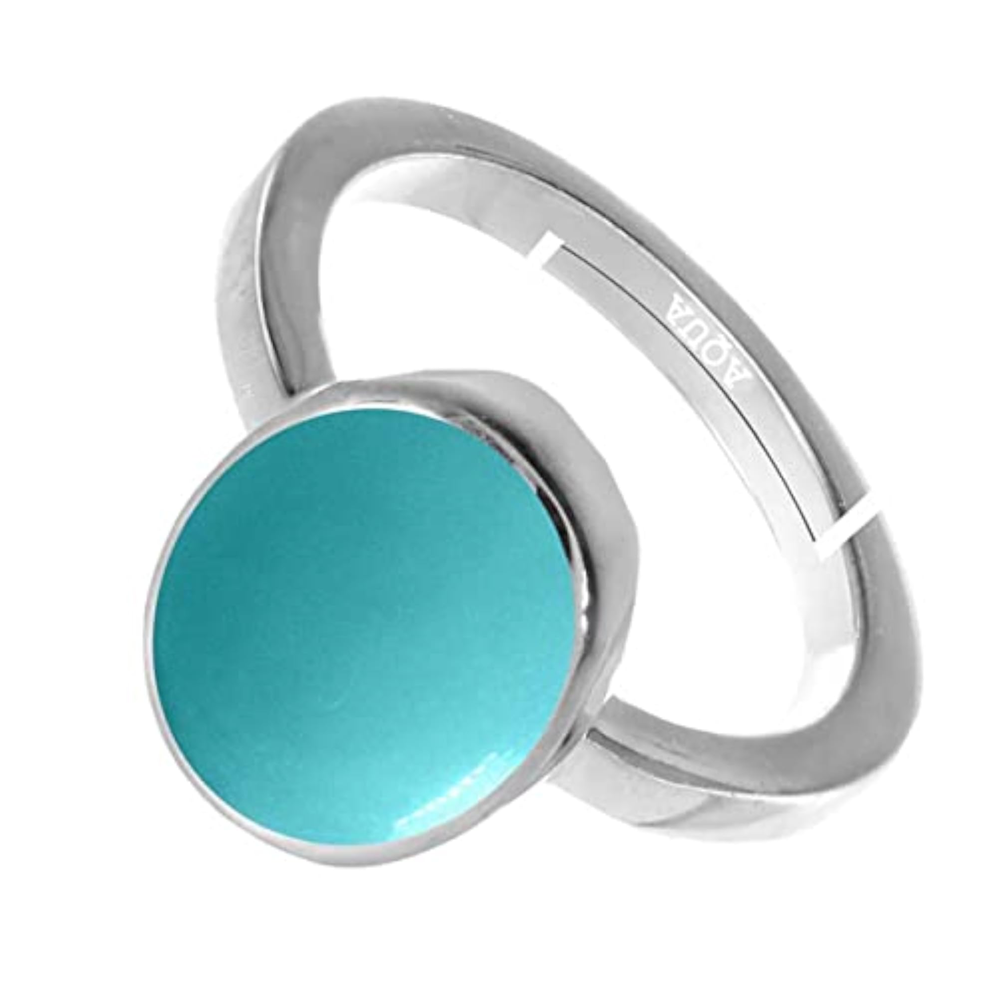Women's Adjustable 925 Silver Turquoise Gemstone Ring