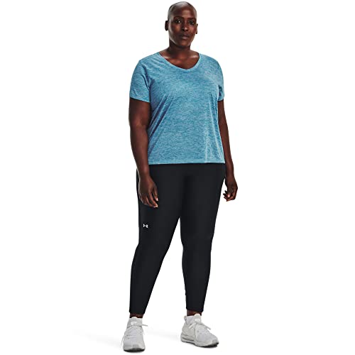 Image of Under Armour Plus Size Tech Solid Short Sleeve V-Neck