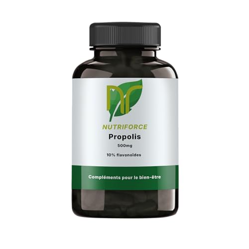 Propóleos – Defensas Inmunitarias & Comodidad de la Garganta – Protección Natural – 60 Cápsulas – Francia