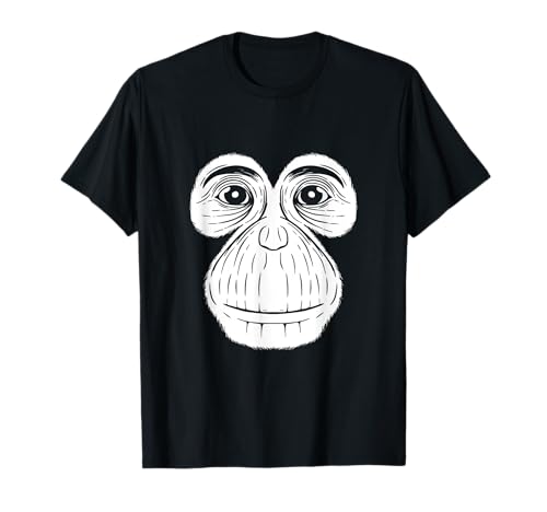 Divertido chimpancé chimpancé mono mono animal Camiseta