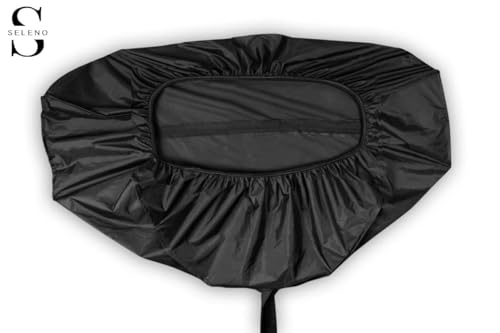 Image of SELENO AC Service Cleaning Washing Cover for 1 Ton & 1.5 Ton Split AC Indoor Unit | Easy Fit for Home & Professional Use (100% Waterproof) (Black)