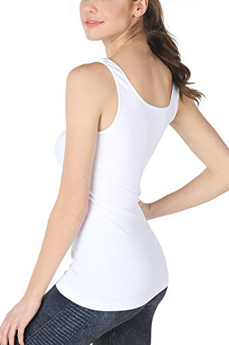 NIKIBIKI Women Seamless Premium Classic Tank Top, Made in U.S.A, One Size3