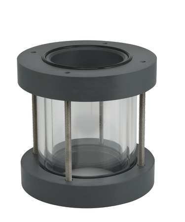 Single Wall Sight, 1/2 in. FNPT, PVC