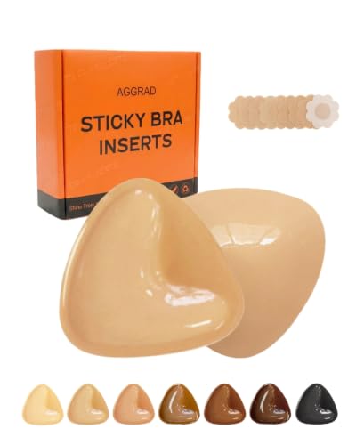 Image of Double Sided Sticky Bra Inserts, Ultra Instant Volume, Push Up Adhesive Bra Pads