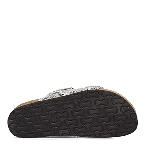 Image of NAOT Footwear Santa Barbara Women's Slide with Cork Footbed and Arch Comfort and Support - Slip On- Lightweight and Perfect for Travel
