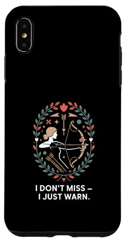 I Don't Miss I Just Warn Funny Archer �A�[�`�F���[ �X�}�z�P�[�X iPhone XS Max �p
