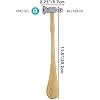 The Beadsmith Two-Sided Chasing Hammer 11.5 Inches Wooden Handle, 2.25 Steel Head with a 14mm Ball Pein & 25mm Domed Face Metalwork Tool Used to Add Texture & Dimension to Metalwork
