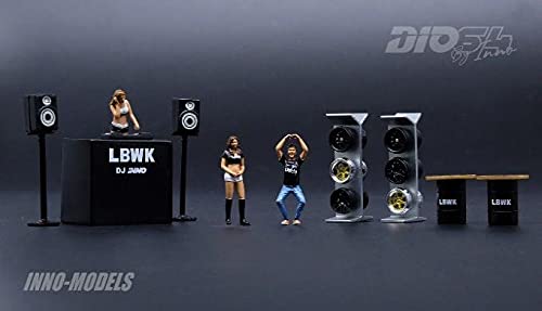 Amazon | Inno Models DIO64 1/64 LBWK オートサロン ジオラマ 997