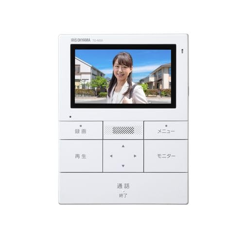 Amazon.co.jp: アイリスオーヤマ テレビドアホン TD-SM3010T-WSH