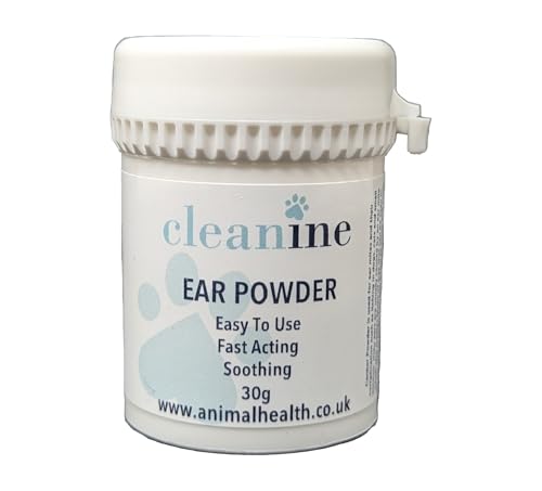 Cleanine Ear Powder Stops Head Shaking...
