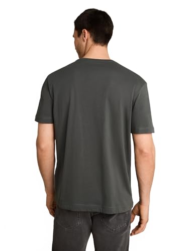 TOM TAILOR Herren Basic T-Shirt mit Logo-Stickerei – Ansicht 3