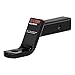 CURT 45050 Class 3 Trailer Hitch Ball Mount, Fits 2-Inch Receiver, 7,500 lbs, 1-Inch Hole, 4-Inch Drop, 2-In Rise, Gloss Black Powder Coat
