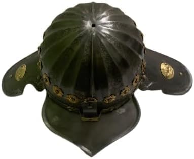 Helmet Handcrafted Steel Renaissance Style Helmet for Collectors, Cosplay, Reenactments and Home Display