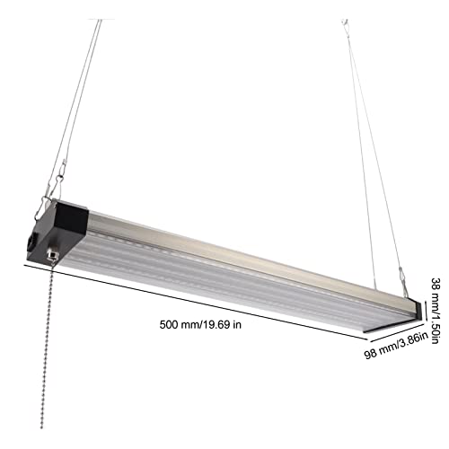 Lâmpada LED para Cultivo, Suspensa 192 LEDs Luz LED de Espectro Total para Plantas de Interior 100-2