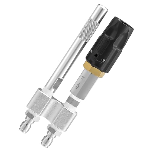 JOEJET Shooter Tip M5 Twist Nozzle, Long Range Soap Nozzle for 3-7 GPM