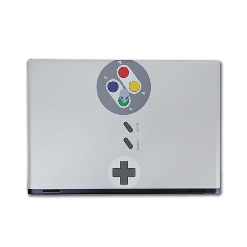 Image of Laptop Skin Compatible with Alienware M16 R2 (2024) - Retro Gamer 1 - Premium 3M Vinyl Protective Wrap Decal Cover - Easy to Apply | Crafted in The USA by MightySkins