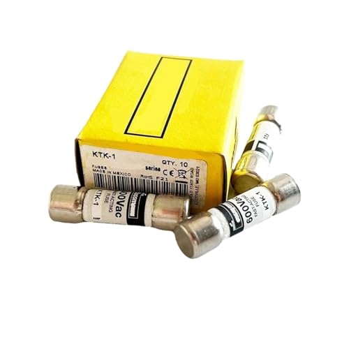 Fusibles KTK-25 action rapide 600V cartouche cylindrique 25 ampères pour armoire électrique