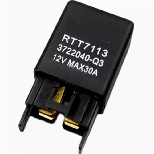 Relais RTT7113 37220440-Q3 12V DC pour circuit électrique automobile